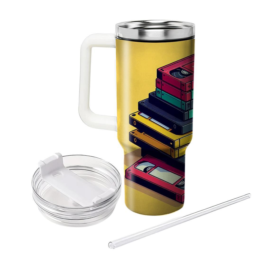 Nostalgic Vhs Tapes  Personalized Tumblers