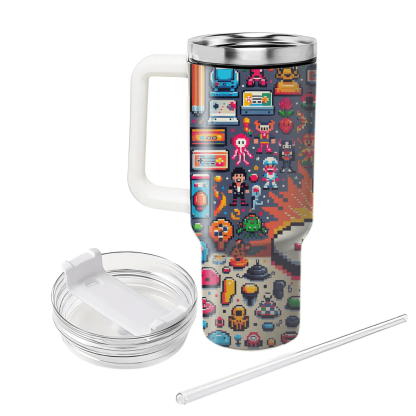Retro Video Game Vibes  Custom Tumblers