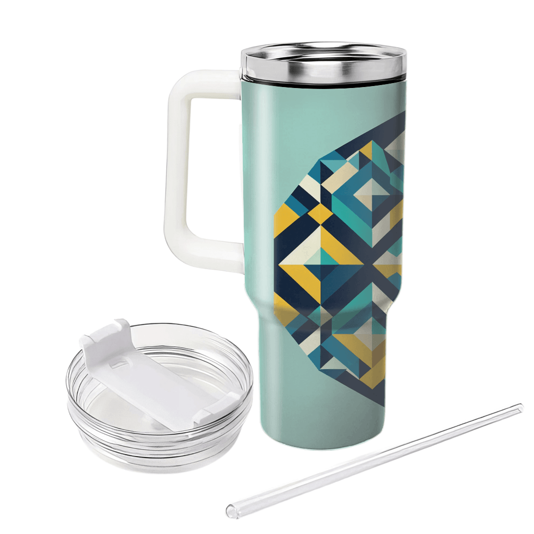 Dynamic Diamond Grid  Insulated Tumblers