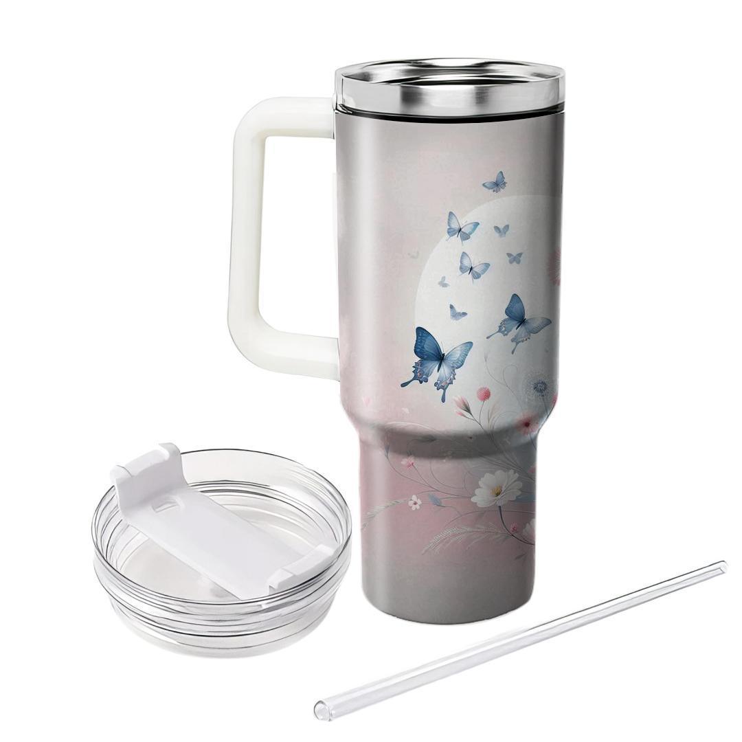 Spring Breeze Blooms  Travel Tumblers