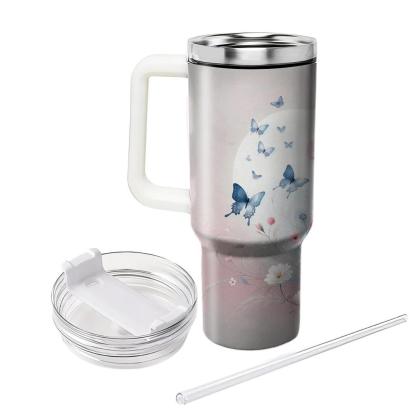 Spring Breeze Blooms  Travel Tumblers