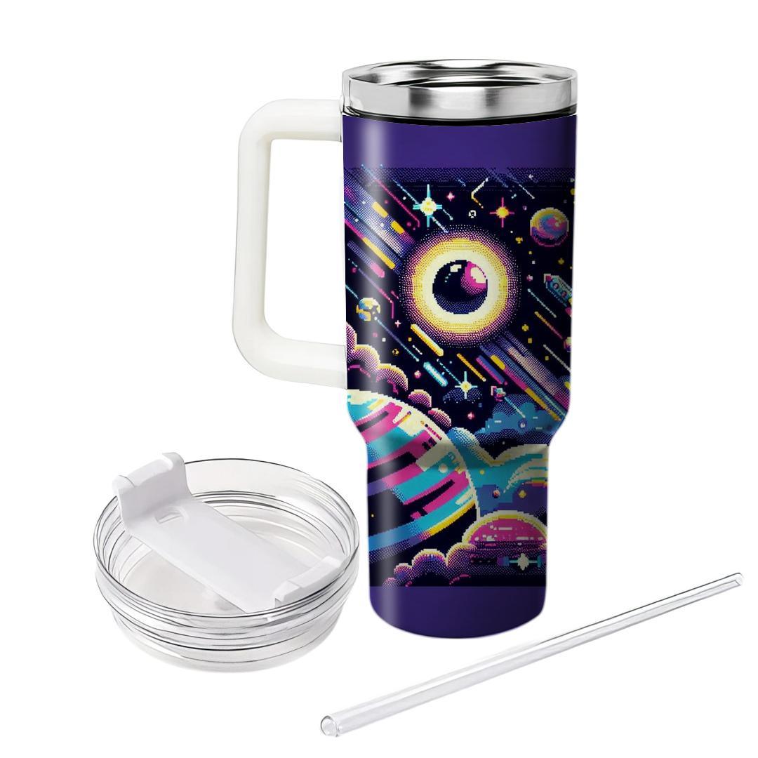 Pixelated Universe  Tumblers For Gifts
