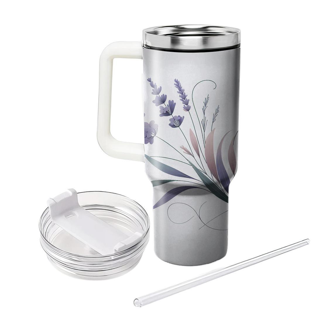 Chic Lavender Dreams  Insulated Tumblers