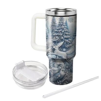 Winter Wonderland Fairytales  Travel Tumblers
