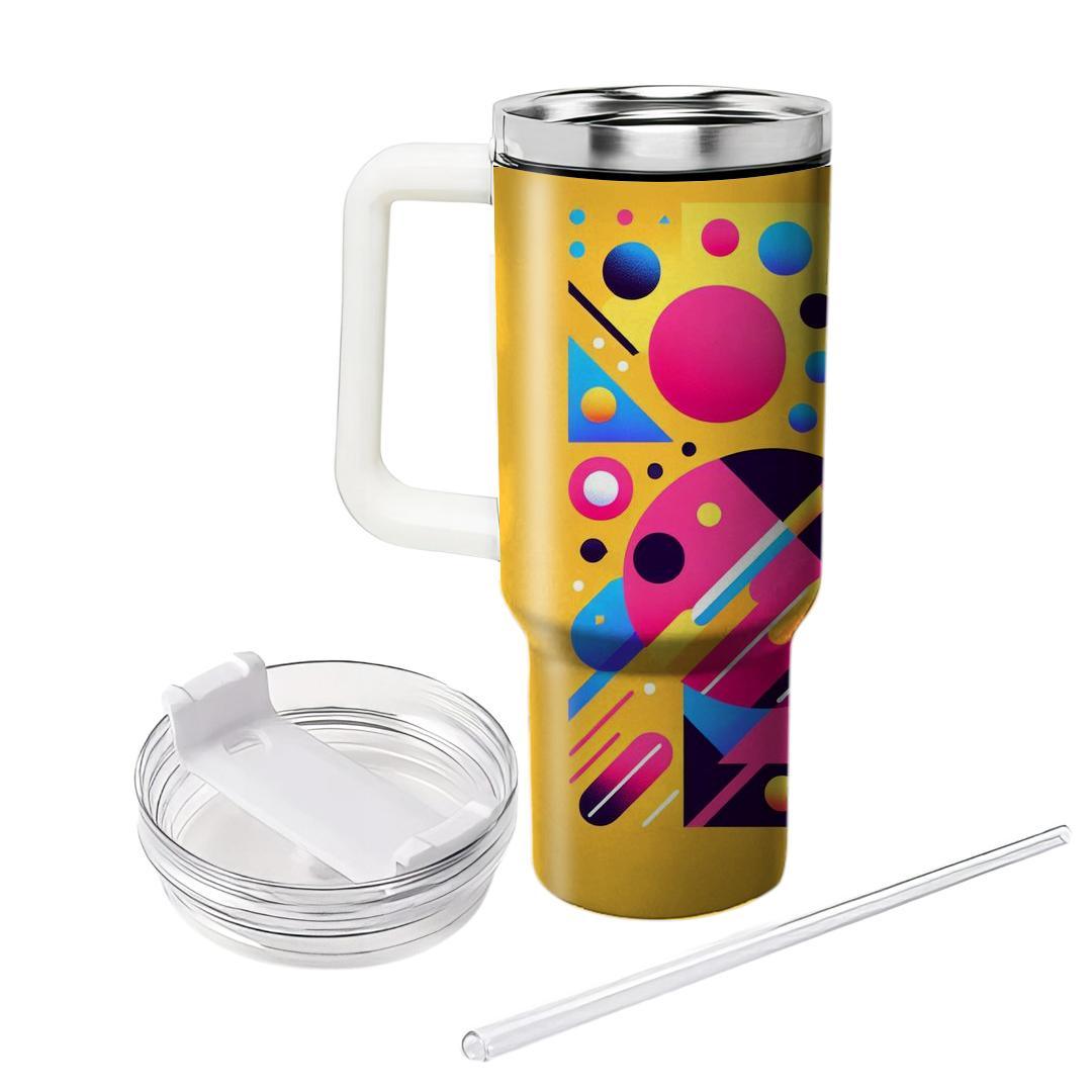 Funky Geo Shapes  Tumblers With Lids