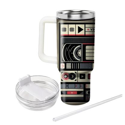 Vhs Tape Vibes  Personalized Tumblers