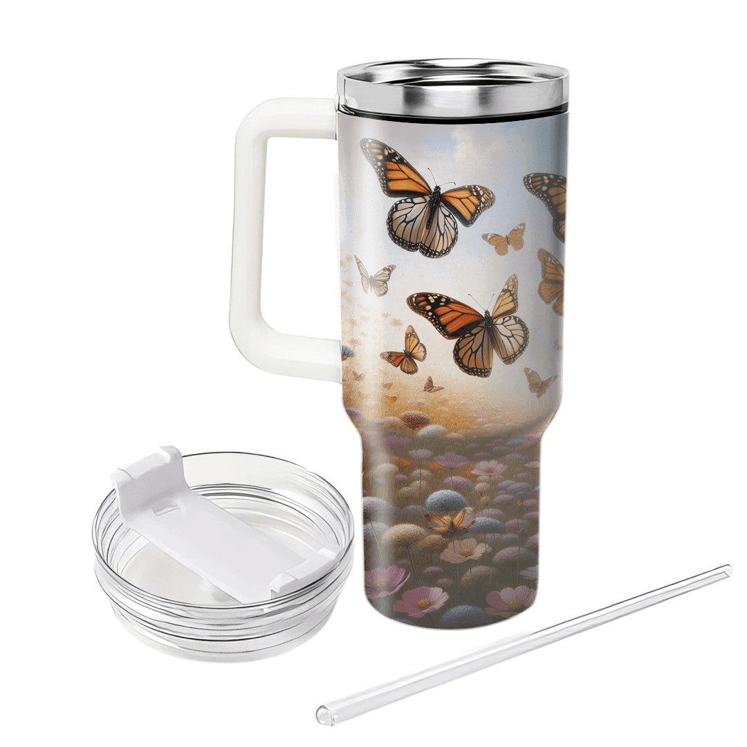 Monarch Butterfly Bliss  Tumblers With Lids