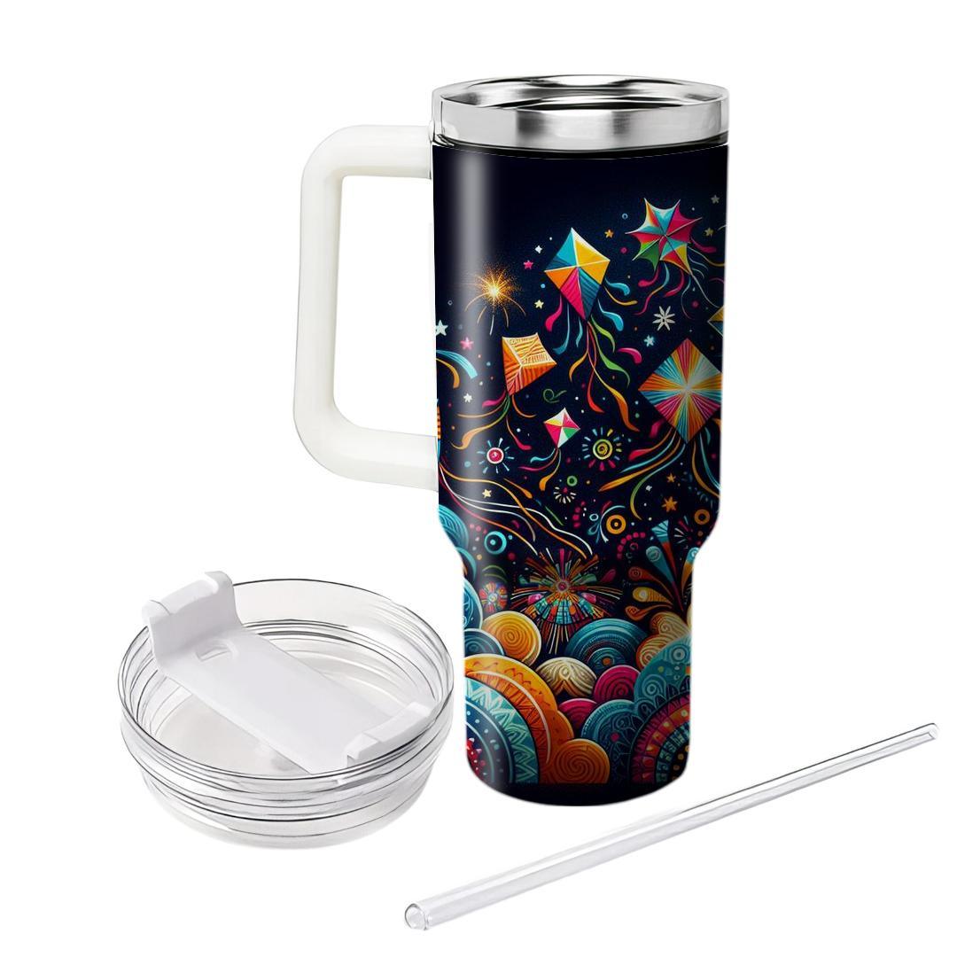 Dreamscape Of Festivals - Global Celebration  Tumblers With Lids