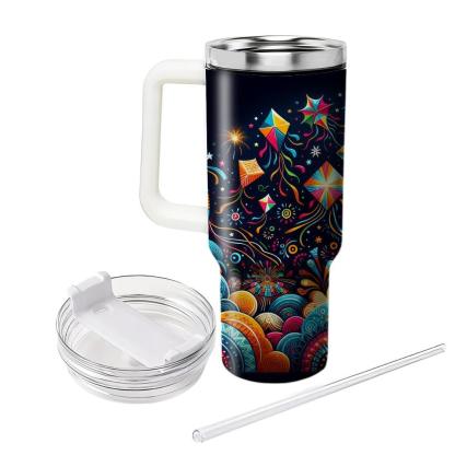Dreamscape Of Festivals - Global Celebration  Tumblers With Lids