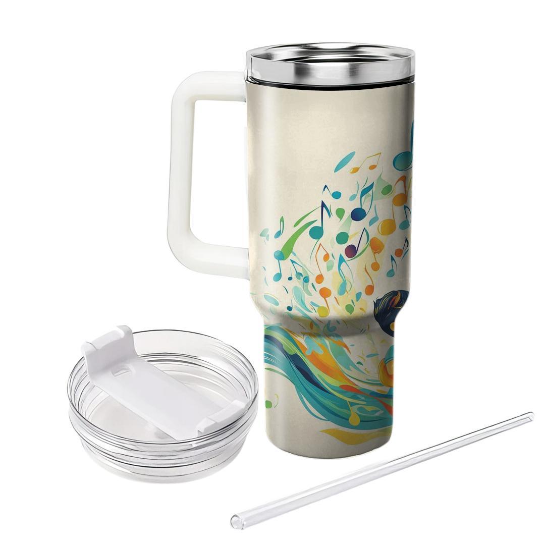 The Symphony Of Motherhood: Melodies Of Love And Care Tumblers With Lids