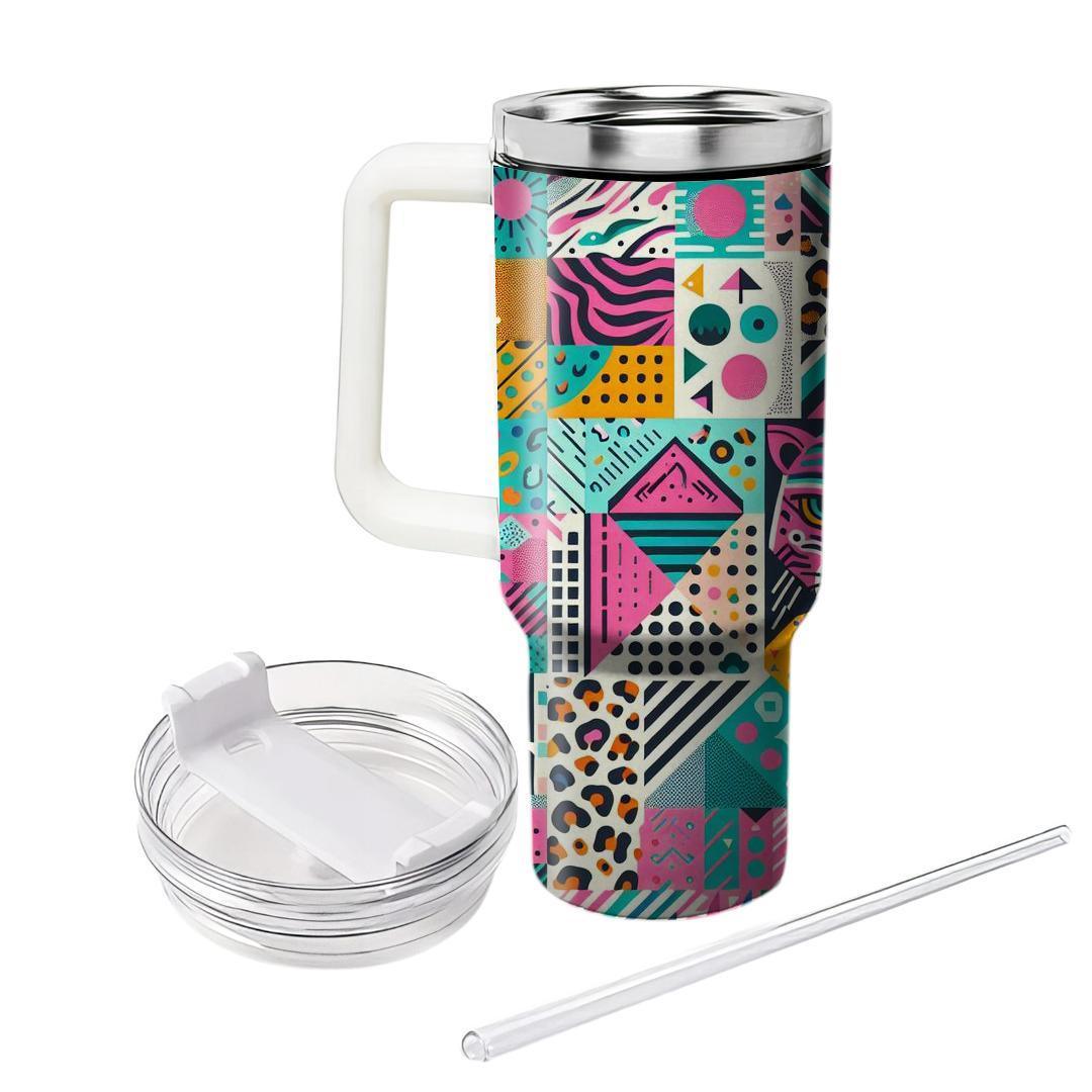 Wild Retro Prints  Personalized Tumblers