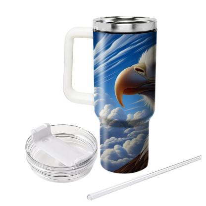 Majestic Eagle Vision  Travel Tumblers