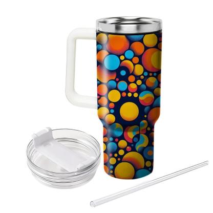 Timeless Polka Dot Bliss  Travel Tumblers