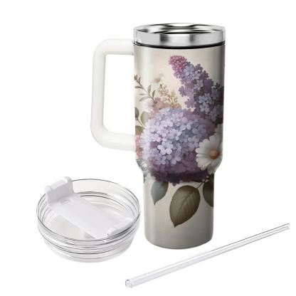 Dreamy Floral Whispers  Insulated Tumblers