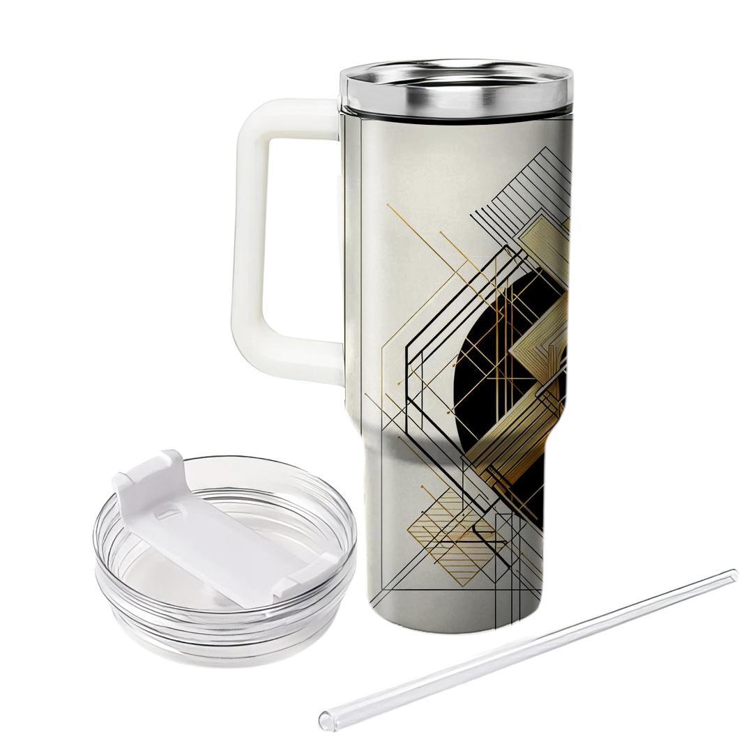Deco Dreamscape  Travel Tumblers