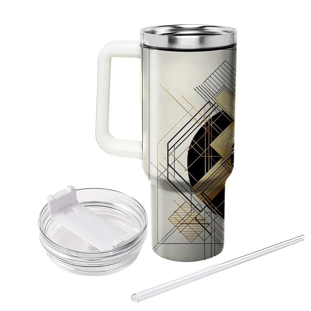 Deco Dreamscape  Travel Tumblers