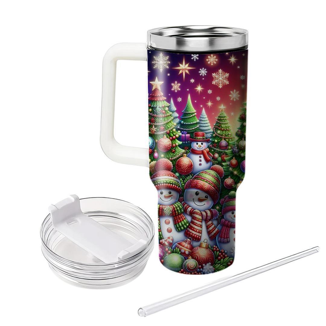 Winter Festive Nights  Travel Tumblers