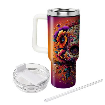 Harmony Of Spirits - Day Of The Dead  Tumblers With Lids