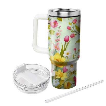 Springtime Bloom  Tumbler Cups