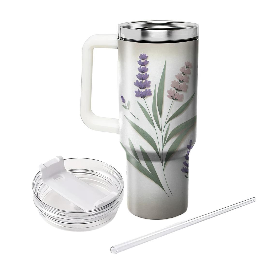 Serene Lavender Bliss  Insulated Tumblers