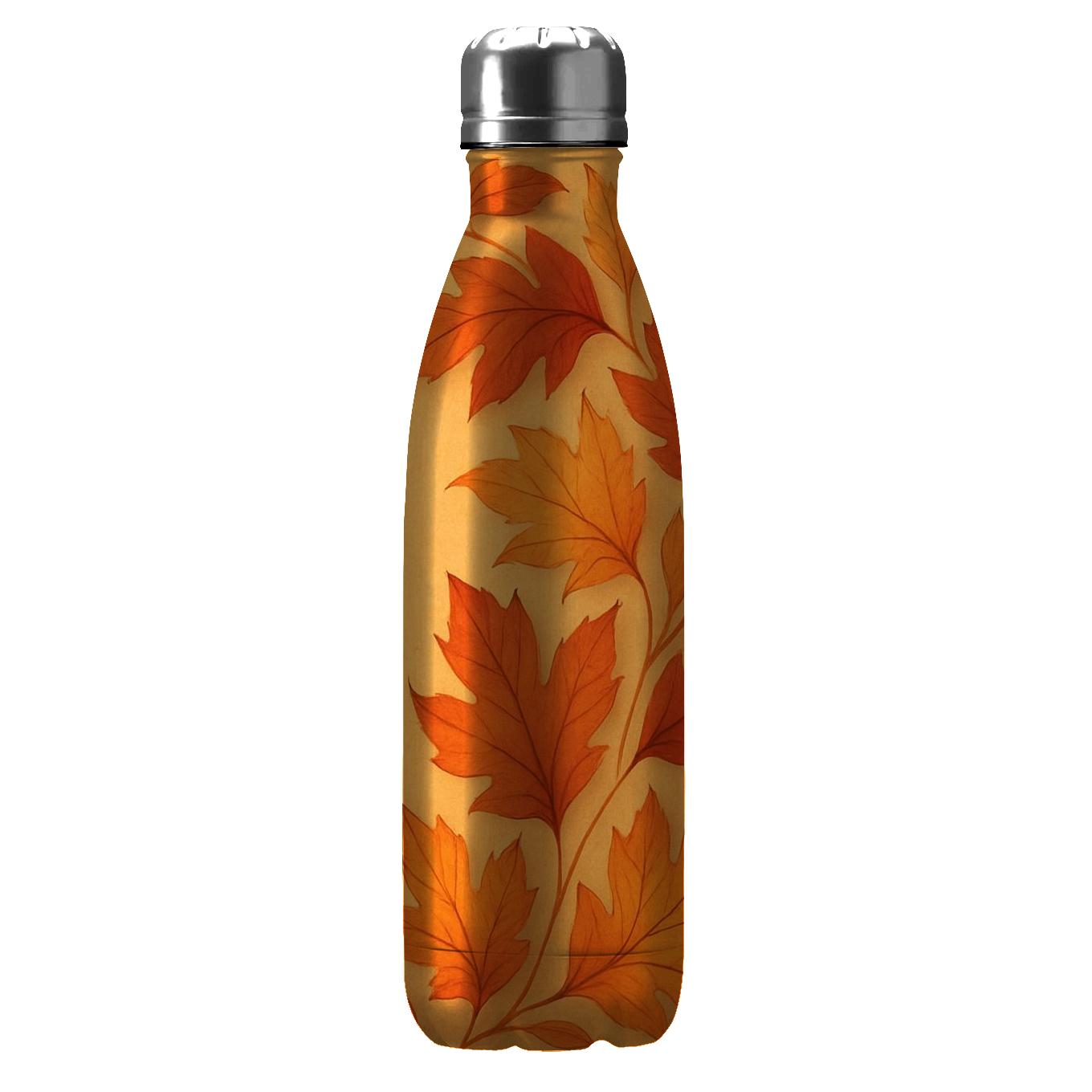 Golden Autumn Leaves Tumbler Tumbler Cups