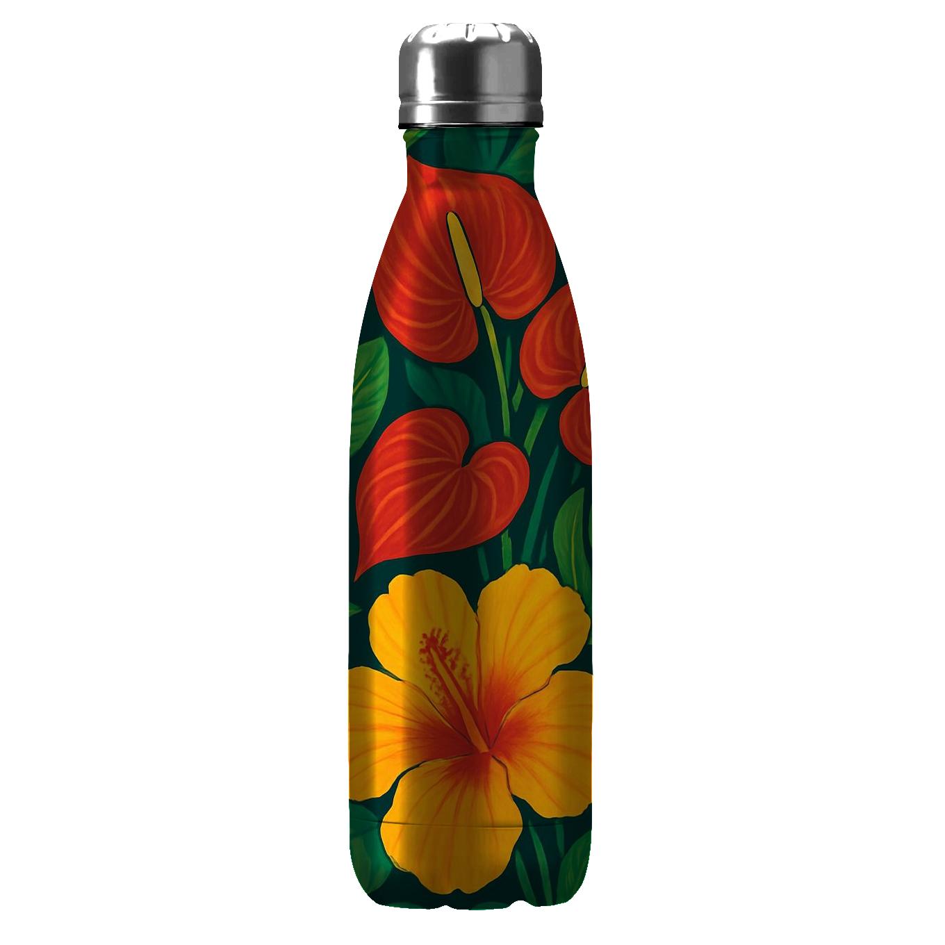 Bold Tropical Vibes Tumblers With Lids