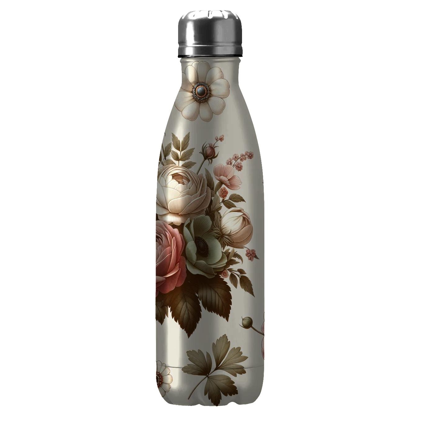 Vintage Floral Elegance Custom Tumblers