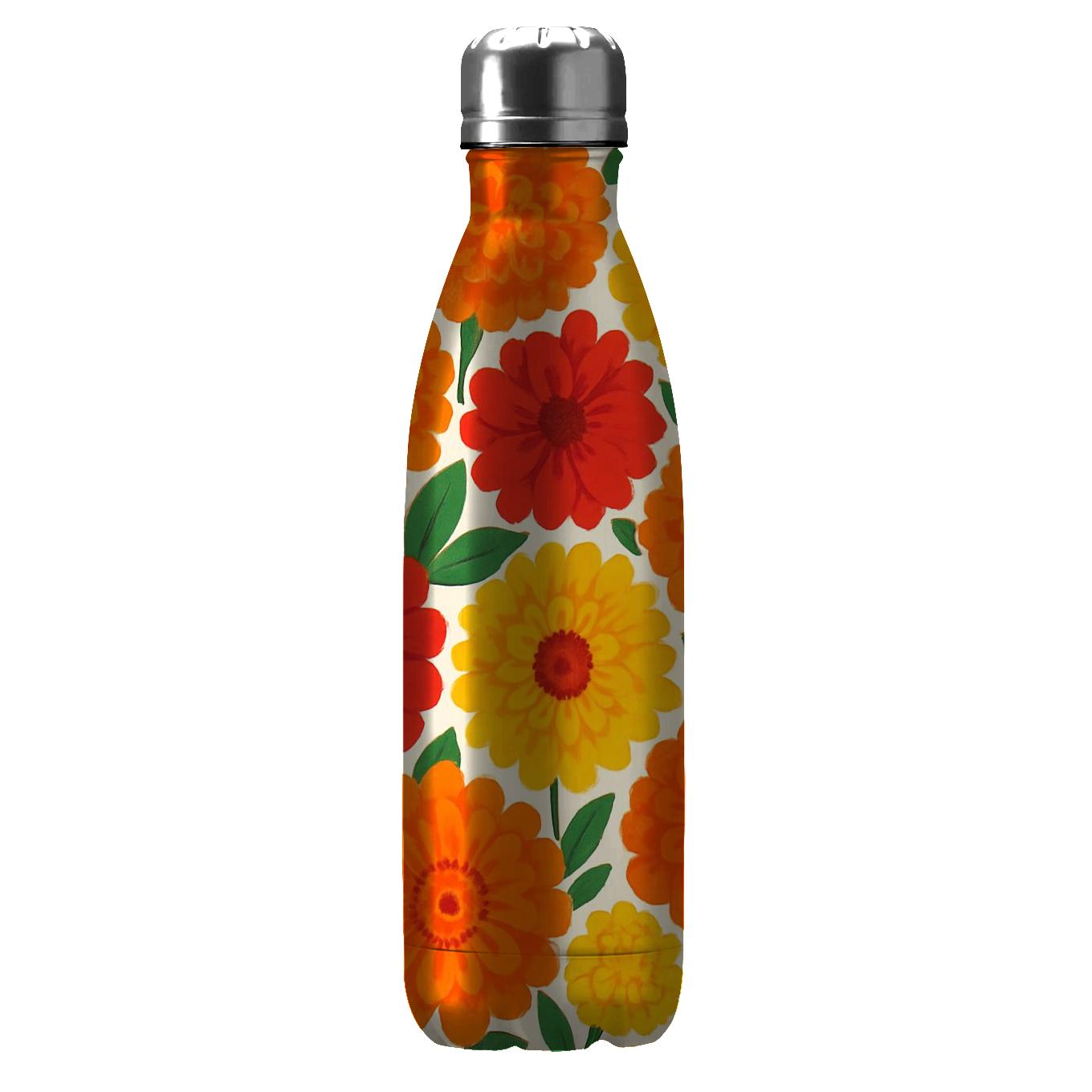 Bright Floral Fiesta Tumblers With Lids