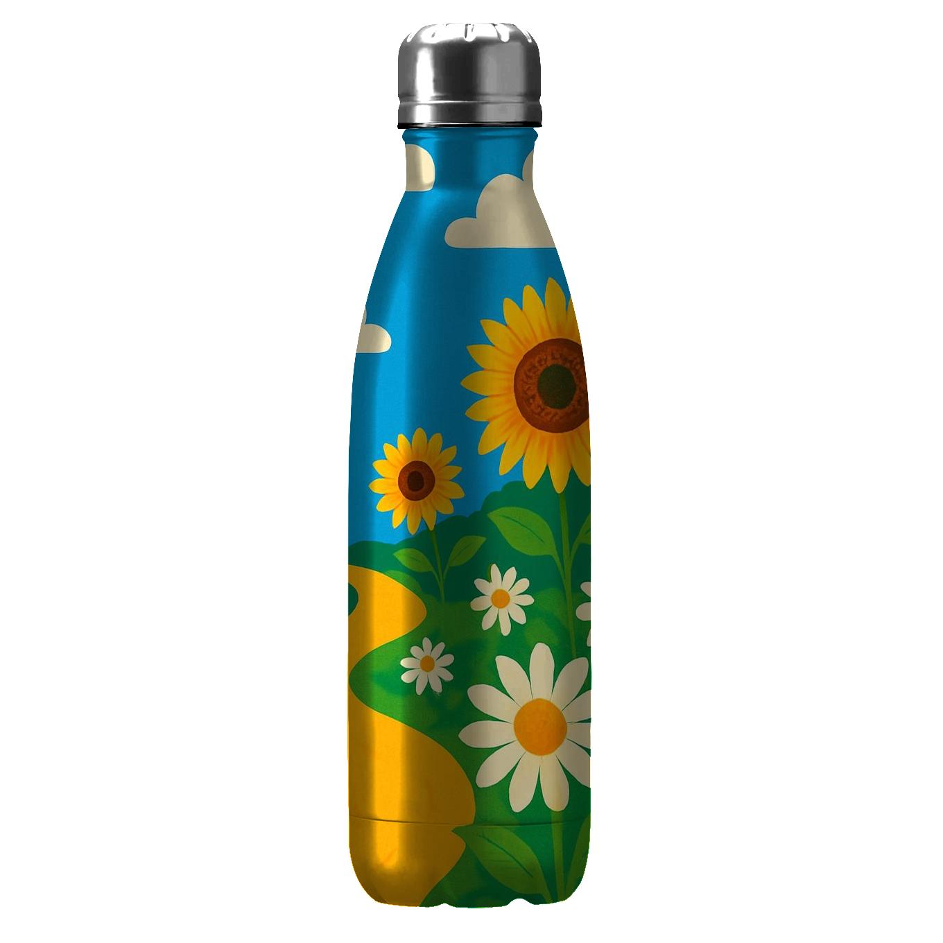 Sunny Garden Path Tumbler Tumbler Cups