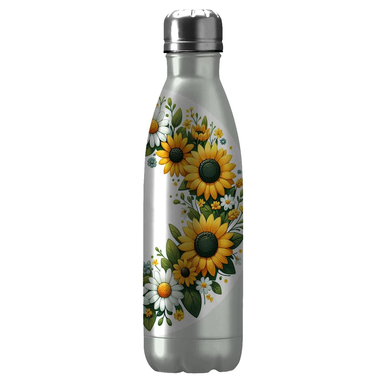 Whimsical Floral Wreath Custom Tumblers
