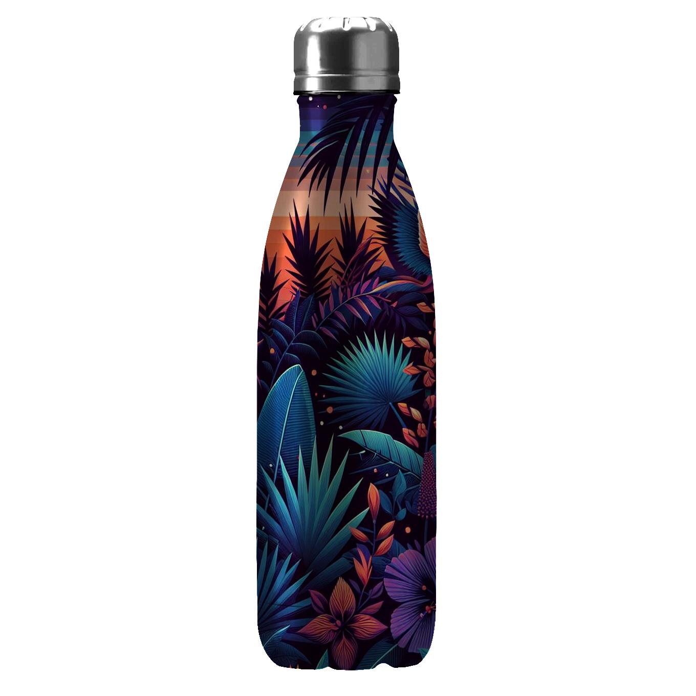 Tropical Twilight Flora Tumblers With Lids