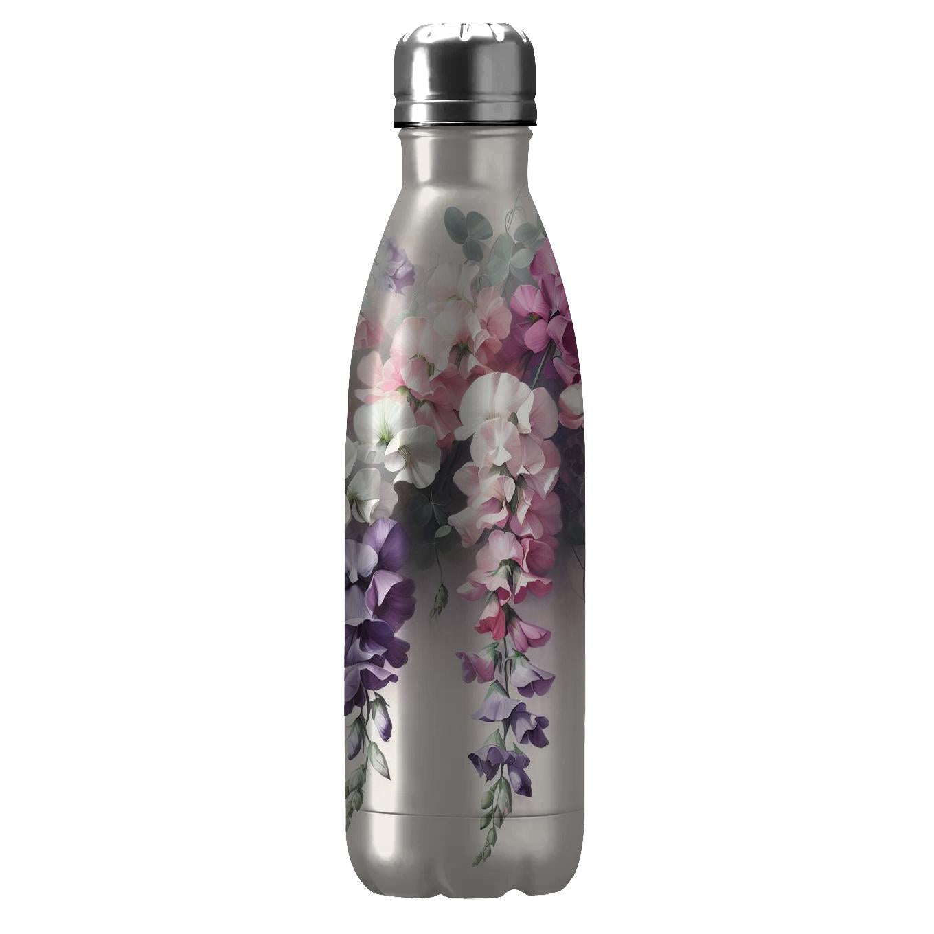 Sweet Pea Symphony Tumblers With Lids