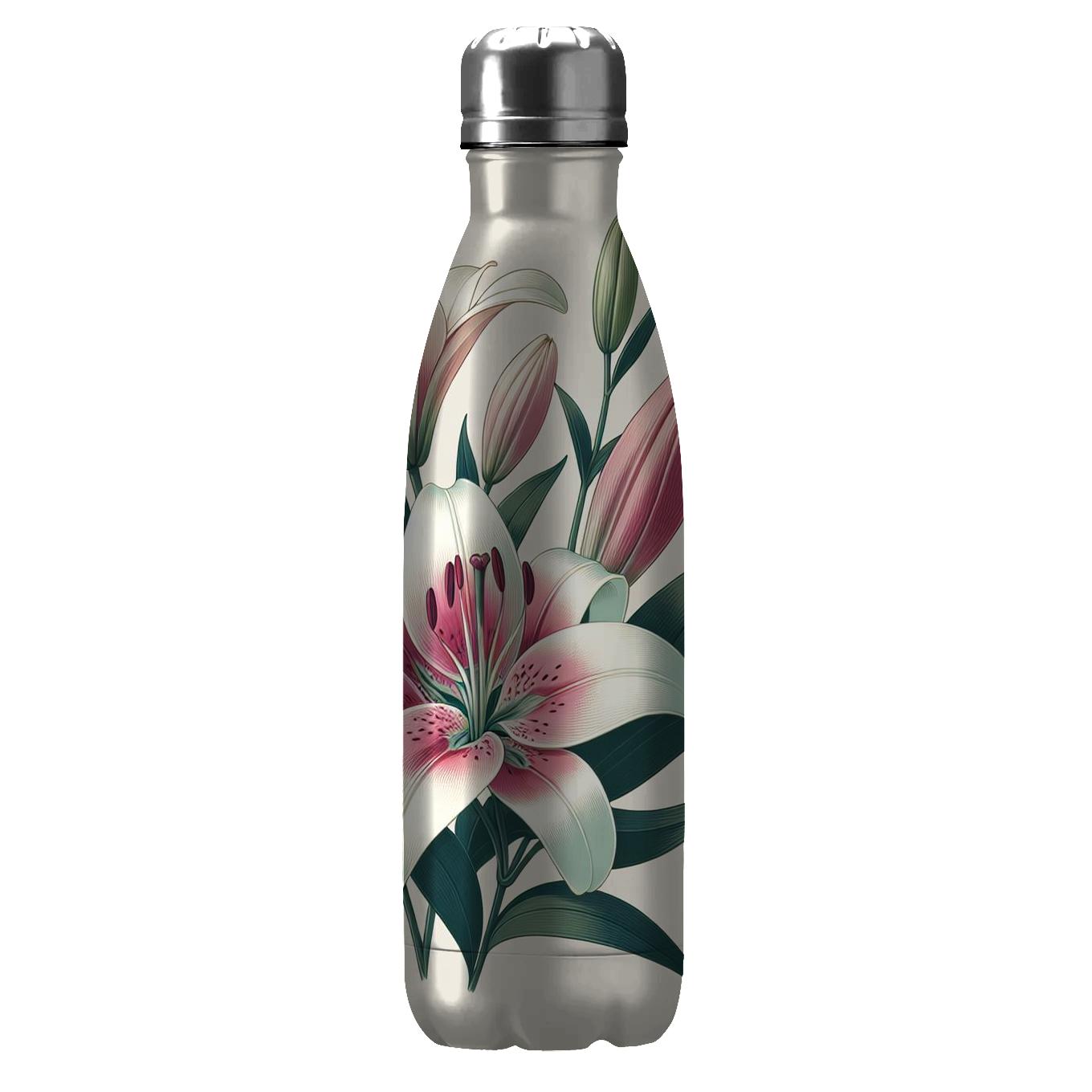 Timeless Lily Elegance Tumbler Cups