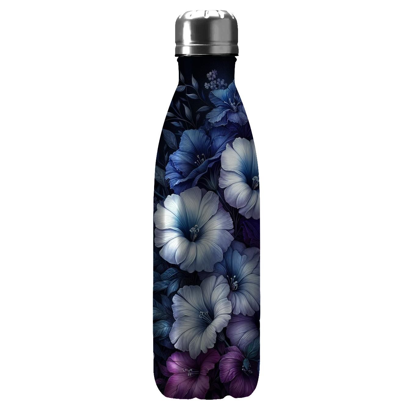Midnight Floral Tumblers With Lids