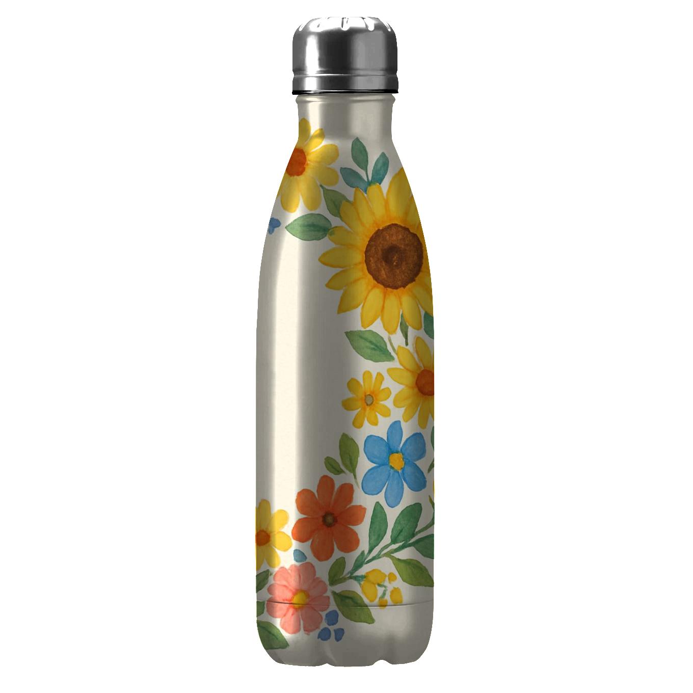 Delightful Flower Wreath Tumbler Tumbler Cups