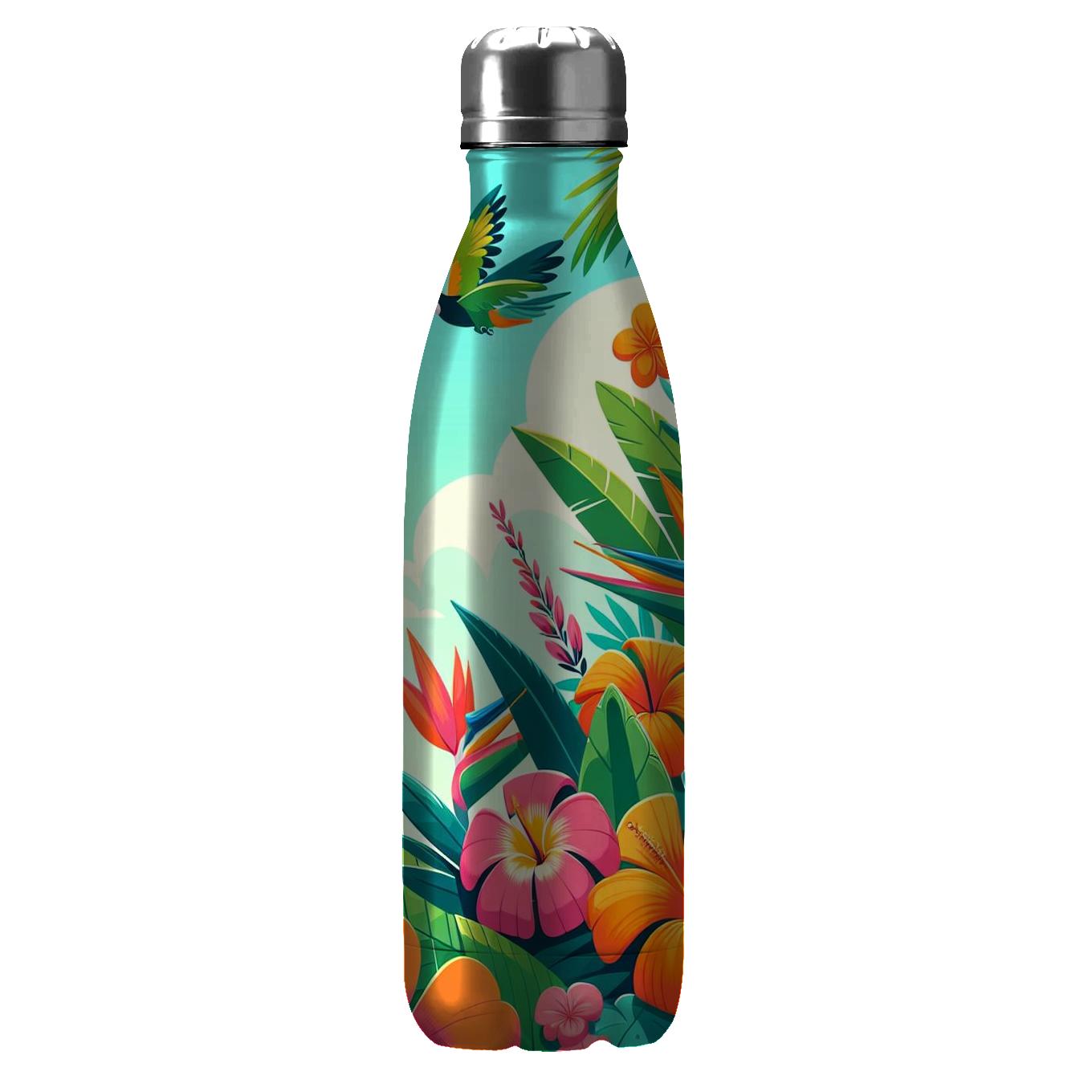 Tropical Paradise Burst Tumblers With Lids
