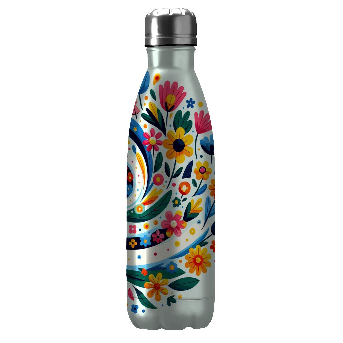 Charming Floral Twirl Tumbler Cups