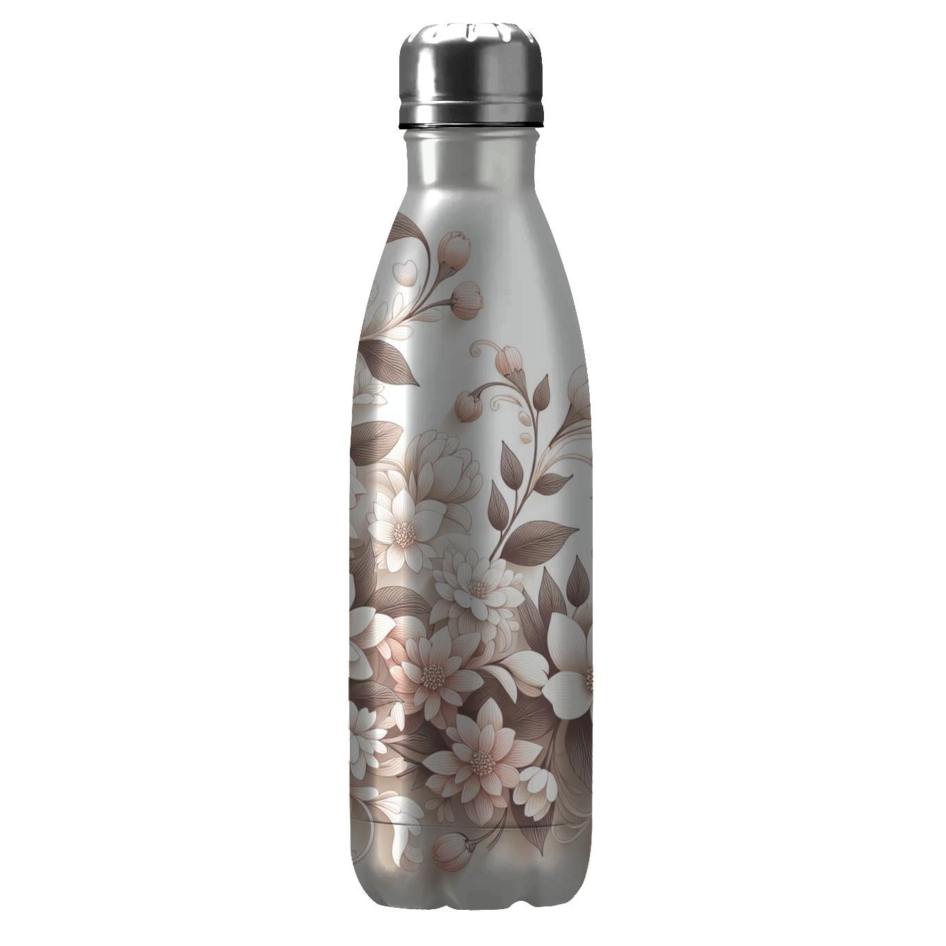 Floral Lace Delight Tumblers With Lids