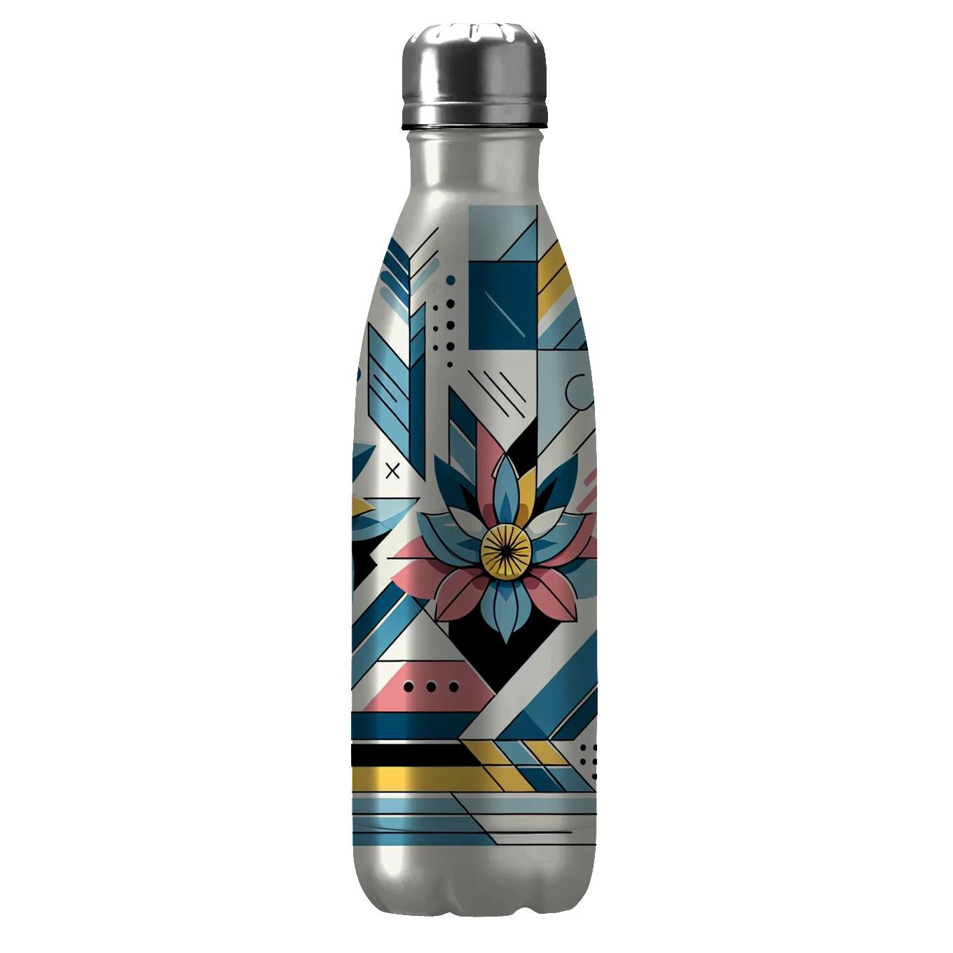 Floral Geometric Fusion Custom Tumblers