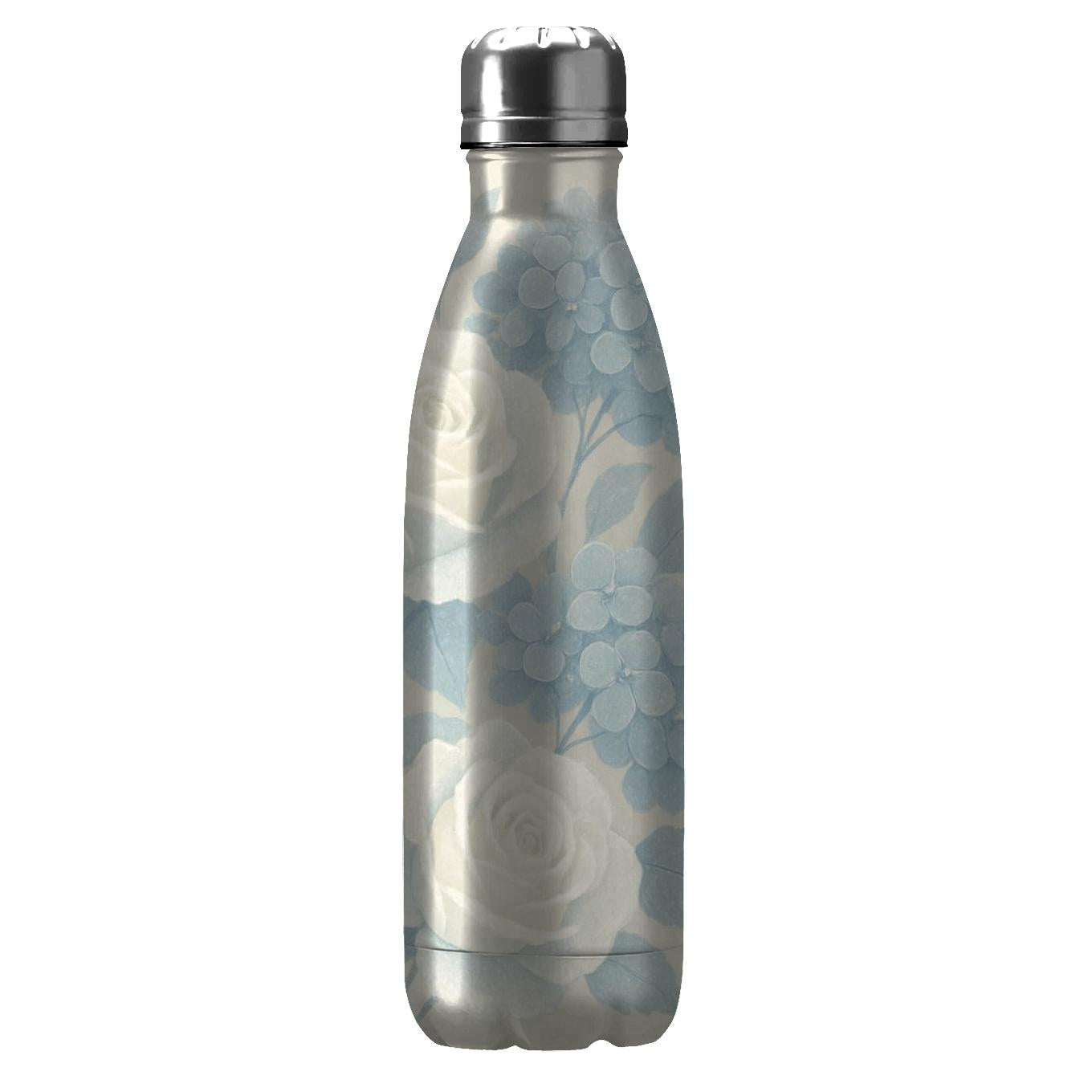 Frosted Winter Blooms Tumblers With Lids