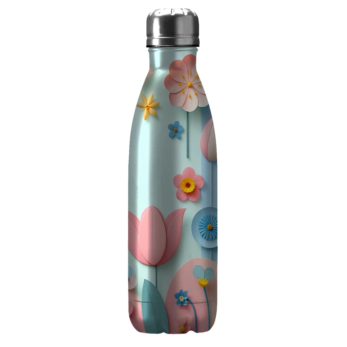 Playful Pastel Petals Tumblers With Lids