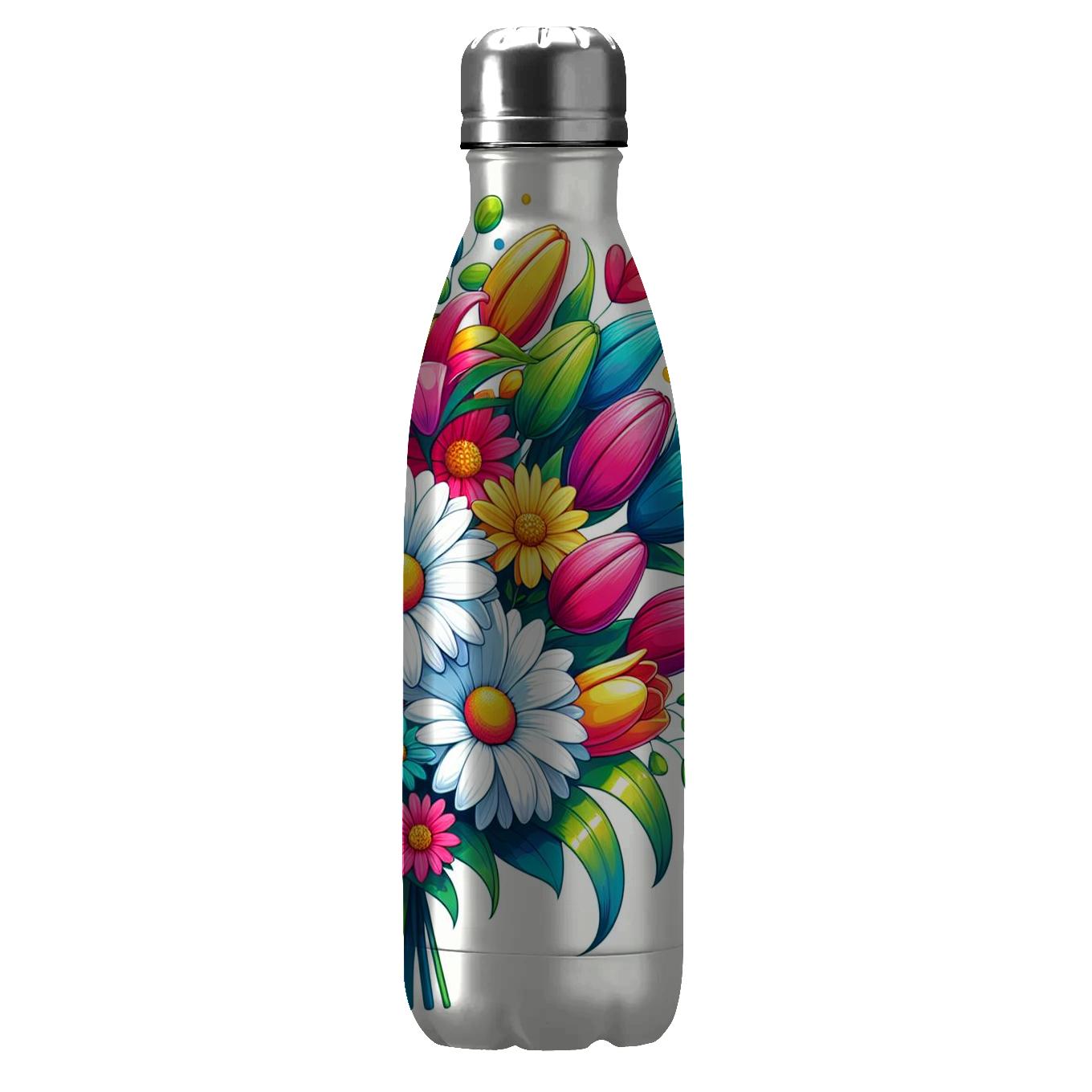 Colorful Floral Celebration Insulated Tumblers