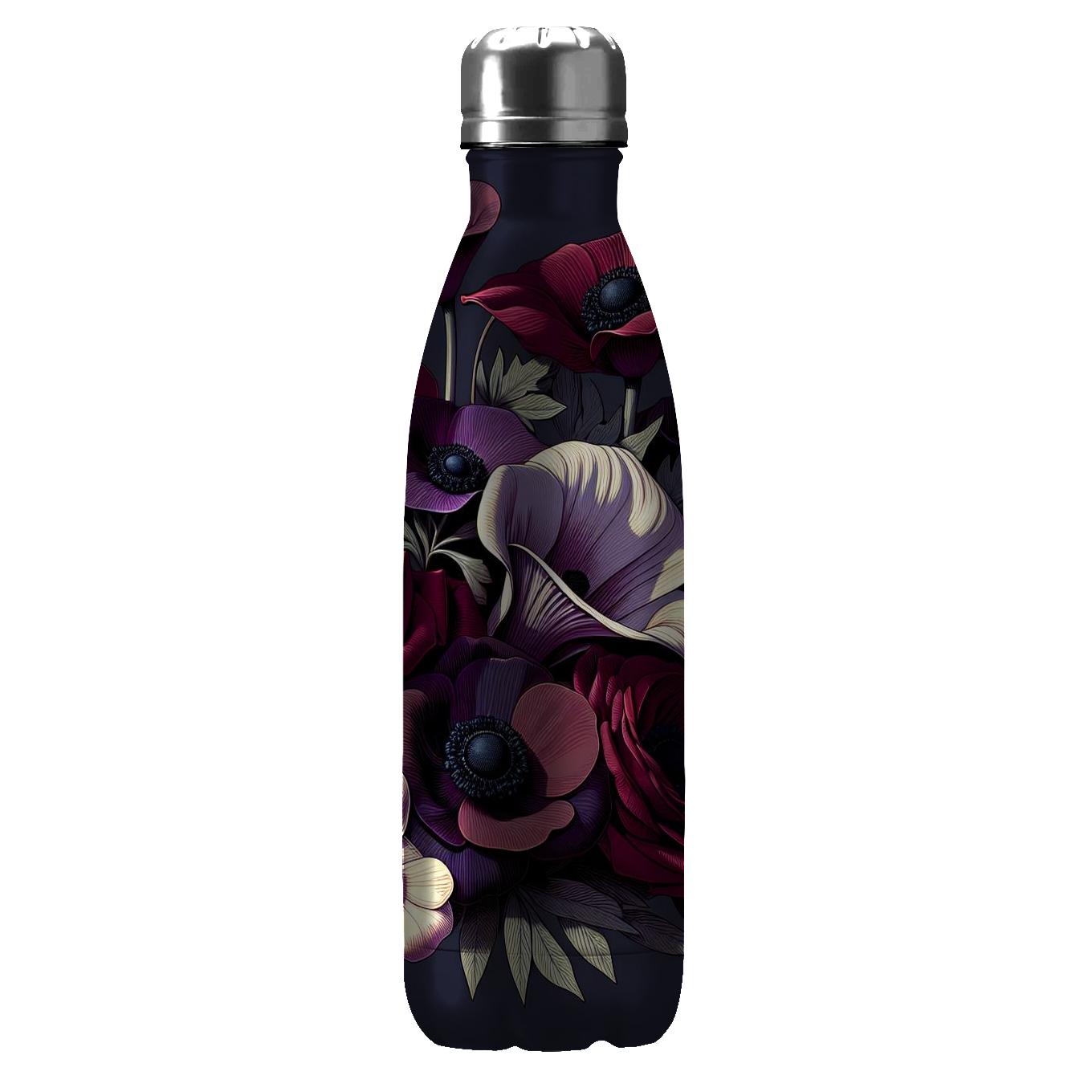 Dramatic Floral Arrangement Tumblers With Lids