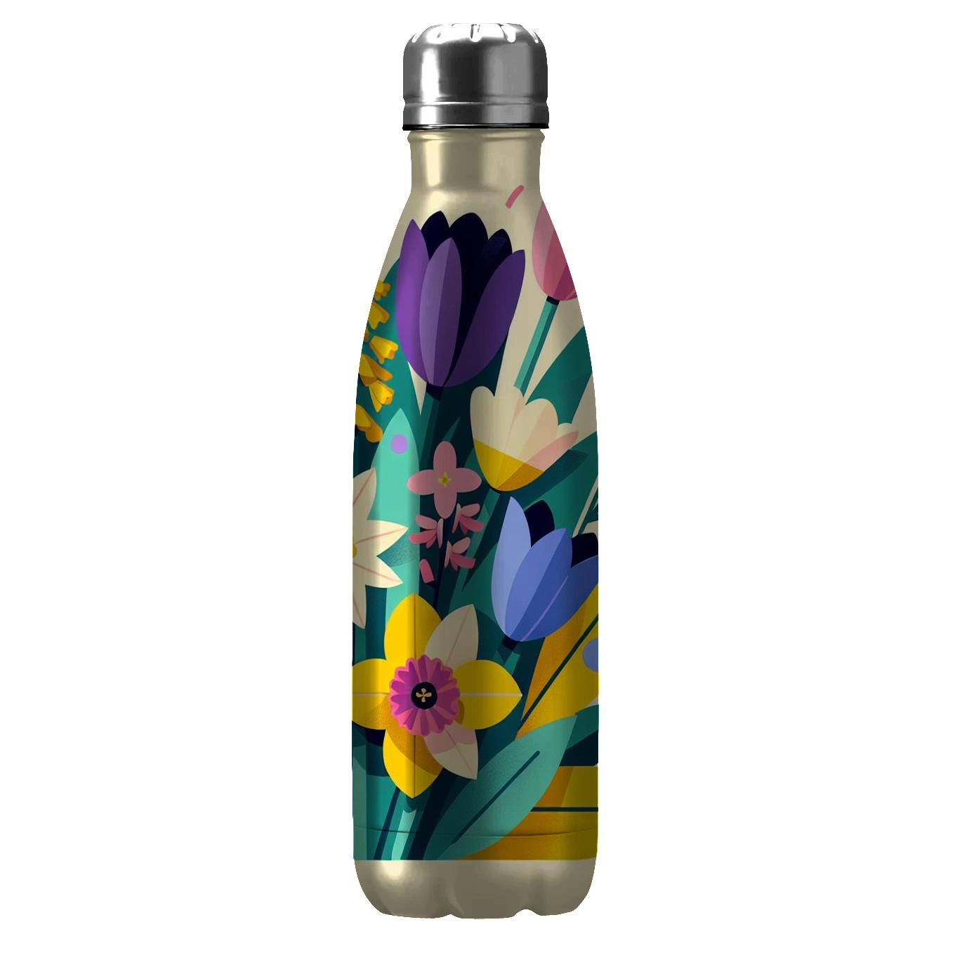 Joyful Spring Blooms Tumblers With Lids