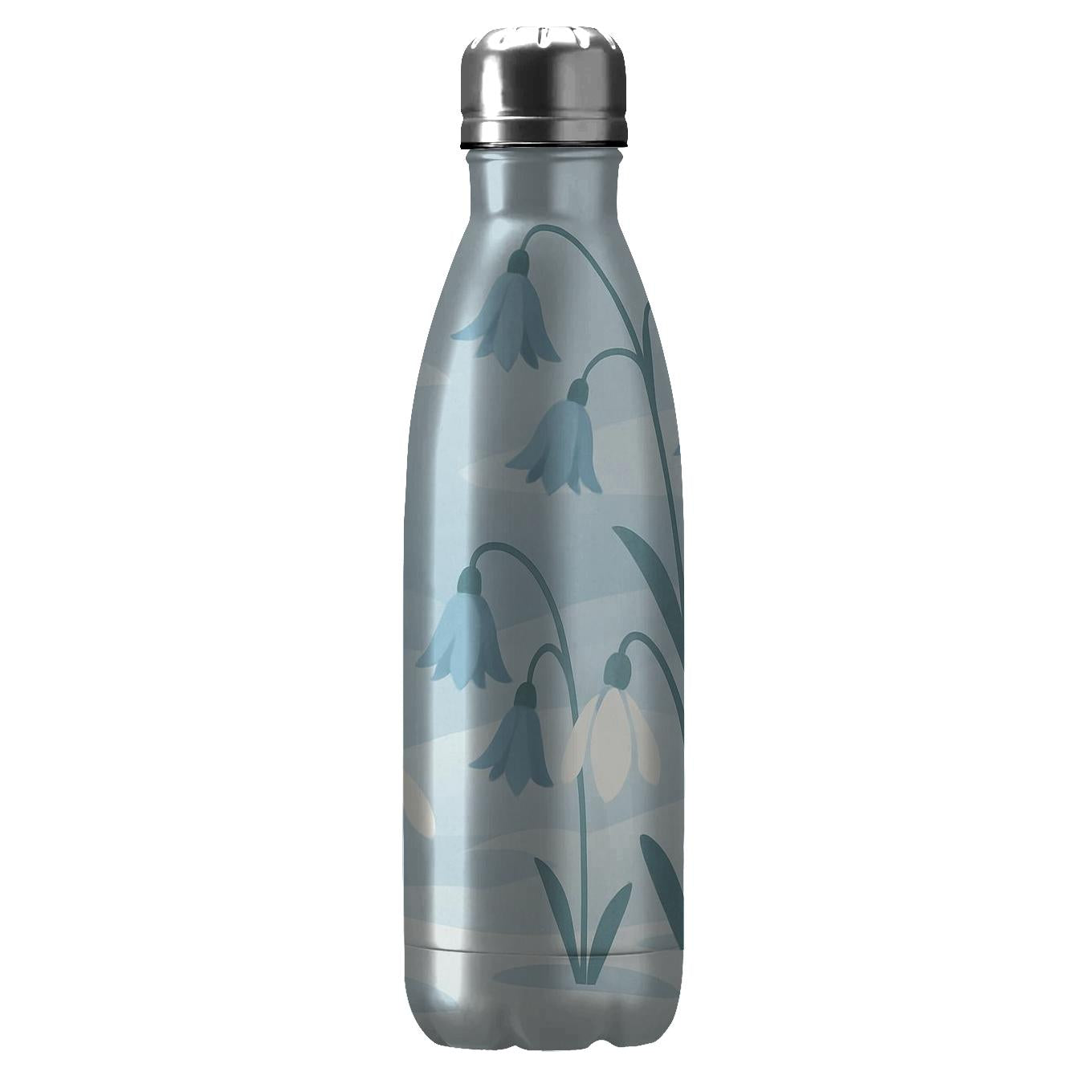 Frosty Winter Blooms Tumbler Cups