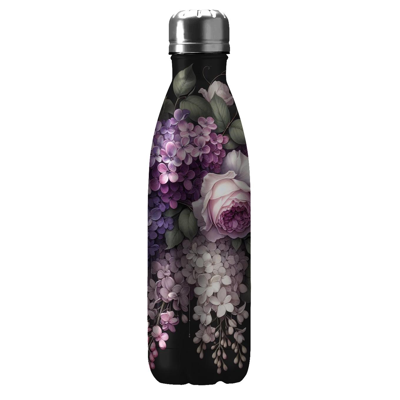 Elegant Floral Cascade Custom Tumblers