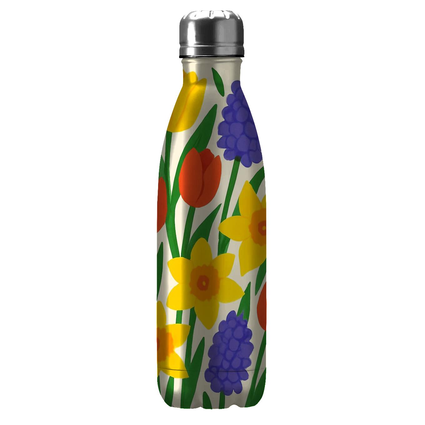 Colorful Spring Bouquet Tumbler Cups