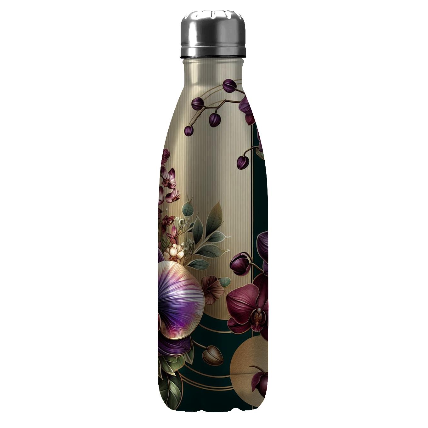Regal Orchid Bloom Tumblers With Lids
