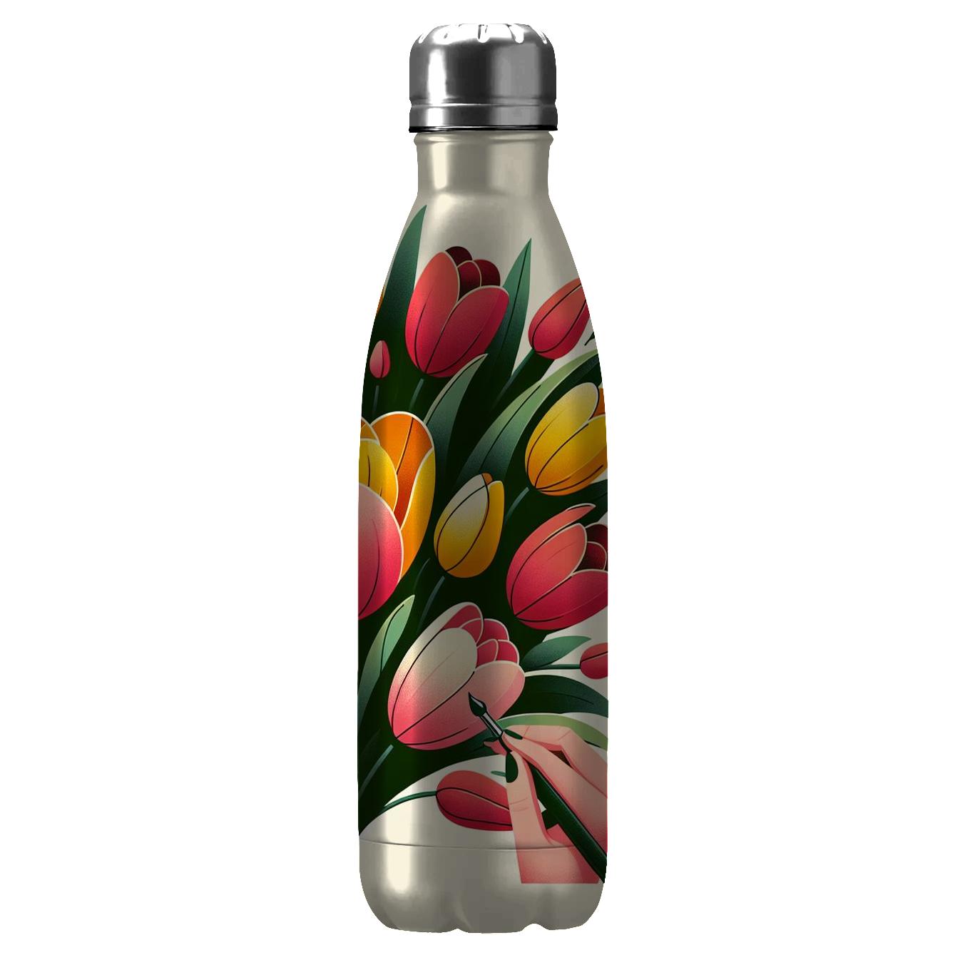 Classic Tulip Arrangement Tumbler Cups