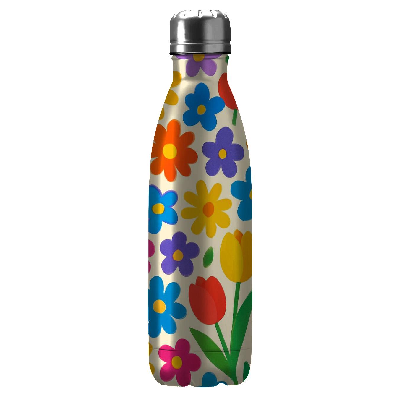 Bright Floral Medley Tumbler Tumbler Cups